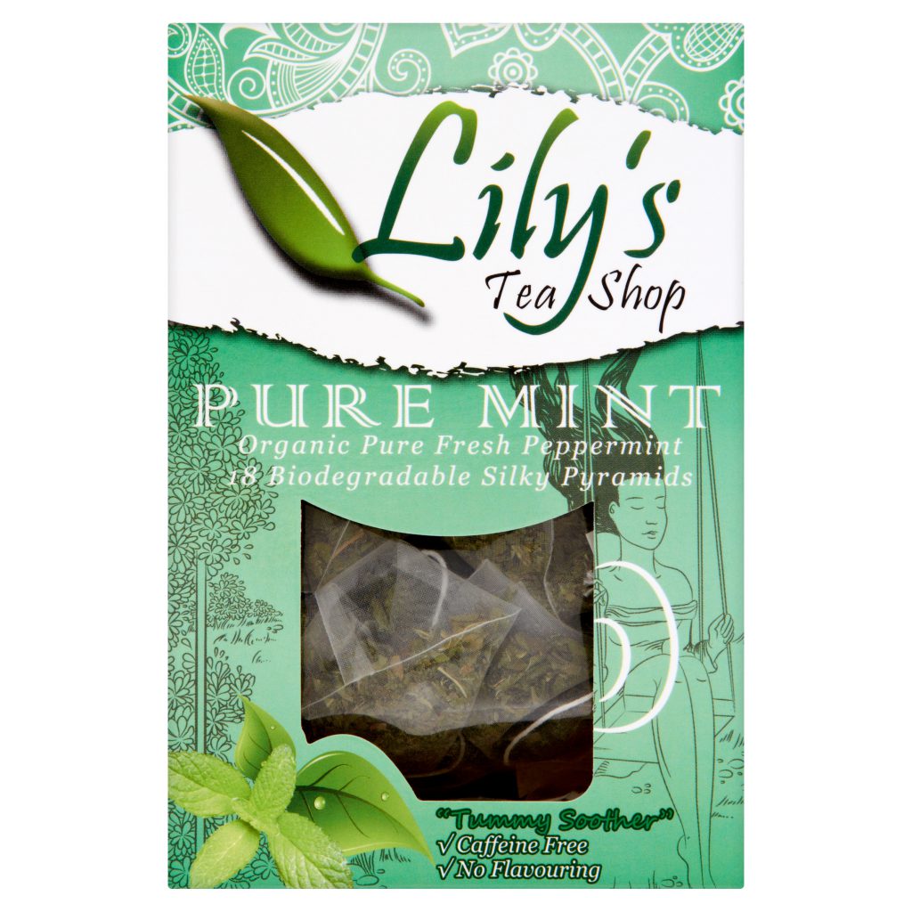 "Pure Mint" Organic Peppermint Leaf Lily's Tea