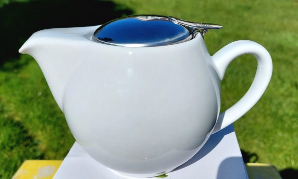 Saara Teapot 0.5L (Tea for Two) White